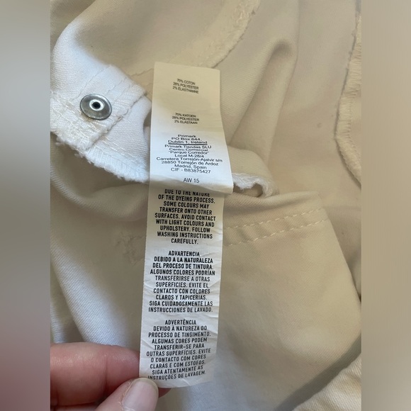 2/$15❗️PRIMARK white jeggings, size 8. EUC - Picture 6 of 7